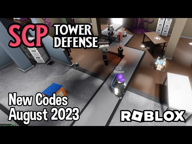 SCP Tower Defense codes – free coins and shards