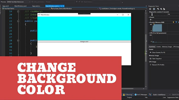 WPF Change Background Color in Code Behind
