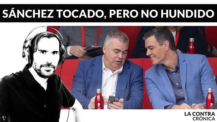 Sánchez tocado, pero no hundido