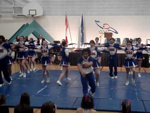 The Mary Butterworth Cheer Team Of 2008/2009 Performs For The Last Time