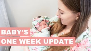 One Week Newborn Update