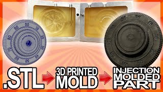 STL to 3D Print to Injection Molding using Blender | Conformal Cooling | Buster Beagle 3D MK3