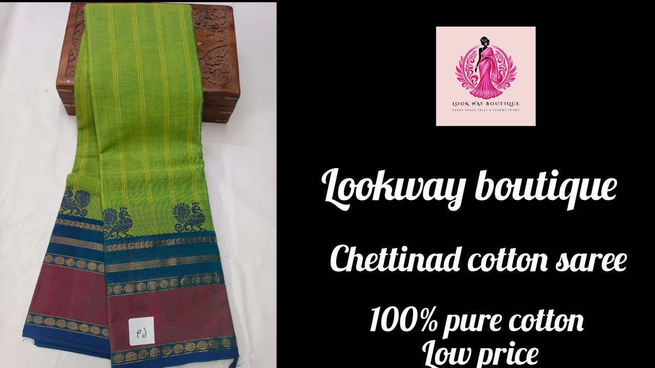 Chettinad korvai border cotton sarees, without blouse  9698186869 ,       750/- + 🚚