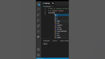 Reverse Python String | Easy Python Trick | Python Coding | Python Programming |