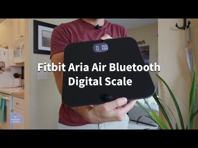 Fitbit Aria Air Wi-Fi Smart Scale (Black) FB203BK B&H Photo Video
