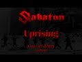 Sabaton - Uprising (Lyrics English & Deutsch)