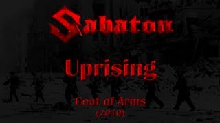 Sabaton - Uprising (Lyrics English & Deutsch)