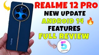 Realme 12 Pro realme UI 5.0 Stable Update | realme UI 5.0 Full Review | Fixed Bugs | Battery 🔥