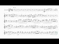 Plaisir D Amour 사랑의 기쁨 Alto Saxophone Sheet Music 연주 영상 악보