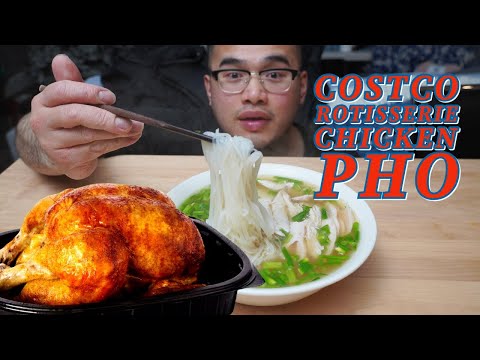 How to make COSTCO ROTISSERIE PHO