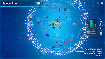 Route Planner & Faction Zones - WIP (Unreal Engine 4) | Worlds Of The Future