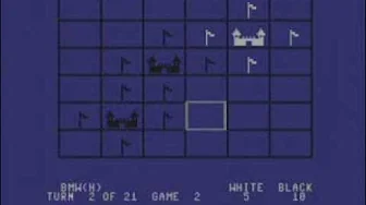 Commodore 64 Game - Fortress - Actual c64 Hardware