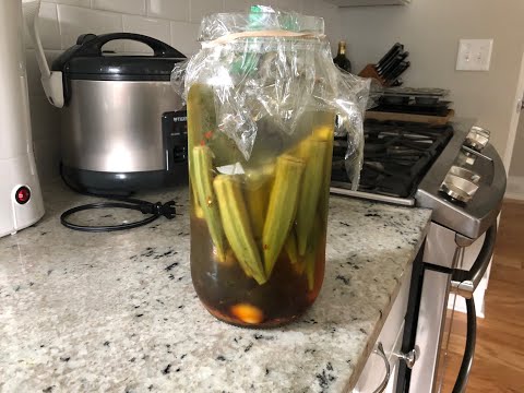 How to Make Pickled Okra