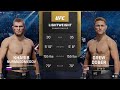 EA Sports UFC 6 Gameplay Khabib Nurmagomedov vs Drew Dober