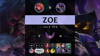 Zoe Mid vs Veigar - NA Master Patch 14.10