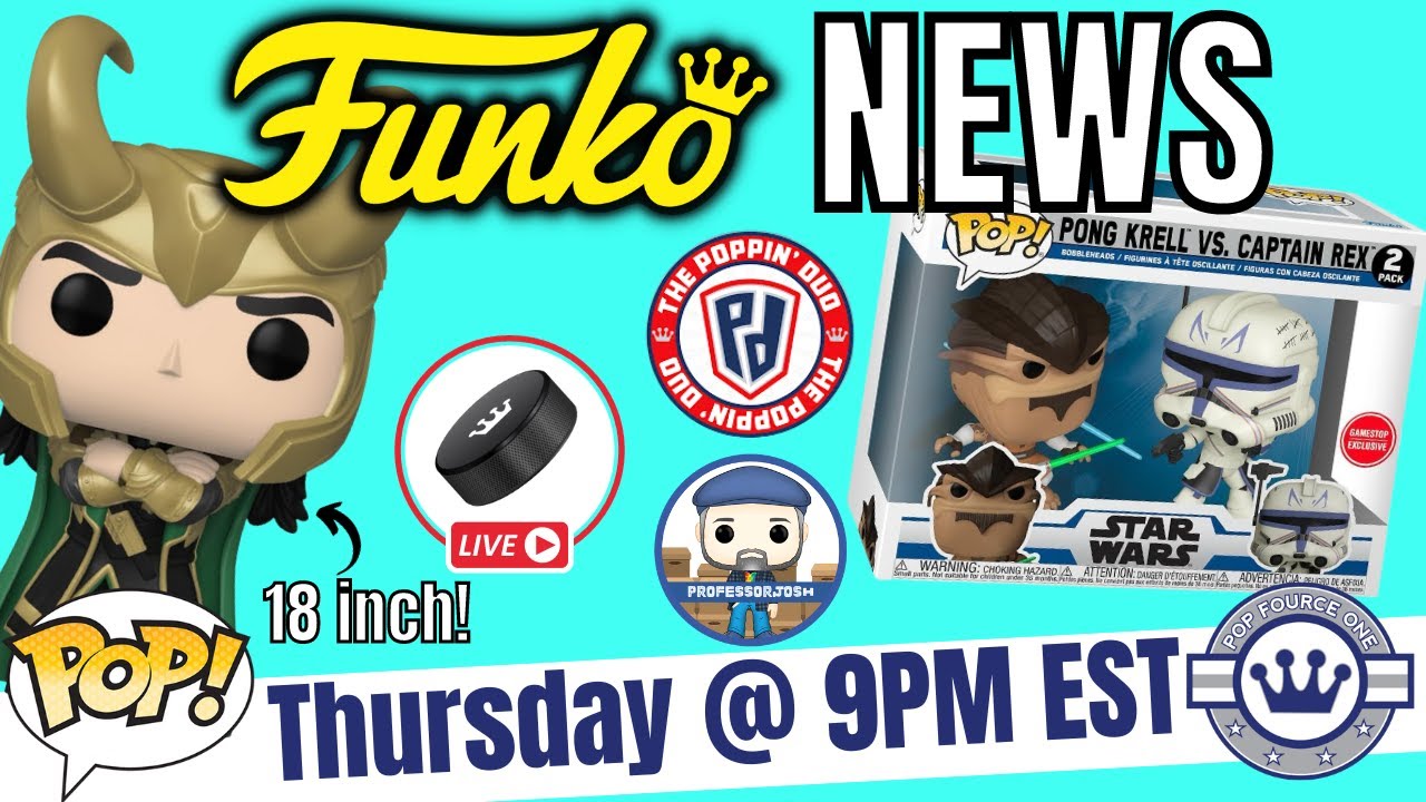 Loki Nft Funko News on Pop Fource One! HUGE Loki, NEW Captain Rex, & MARSHALL's ...