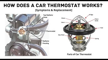 Typical lifespan of a car radiator thermostat, Bad Car thermostat symptoms and When to replace it