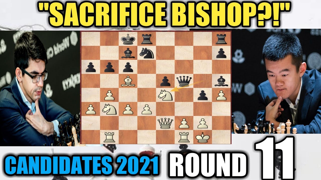 Anish Giri vs Ding Liren  FIDE Candidates 2021 