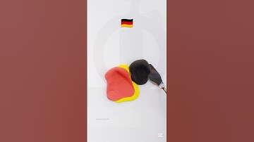 What color do mixed flags make?       |#shorts #clay #satisfying