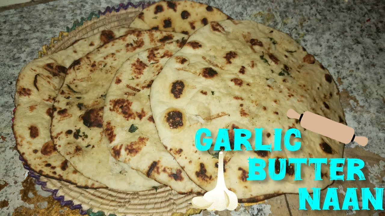 |How To Make Garlic Butter Naan At home|easy way recipe by Abrish's kitchen