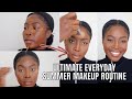 ULTIMATE EVERYDAY SUMMER MAKEUP ROUTINE || MILLENNIAL BLACK GIRL