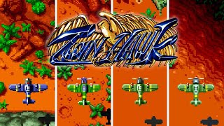 Twin Hawk (1989) Gameplay Walkthrough FULL GAME [ARCADE]