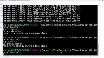 Begin Tracking a New GMS Game on SourceTree