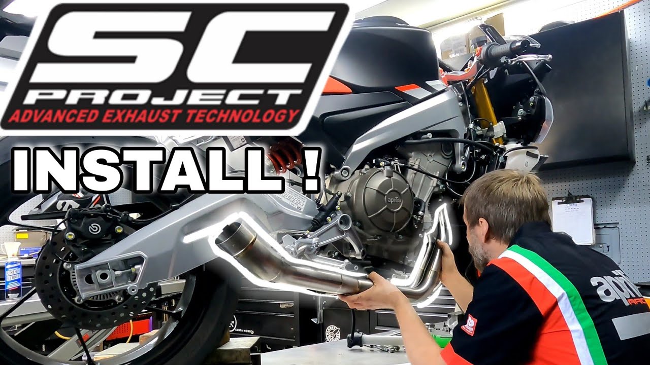 Exhaust Install SCProject RS660