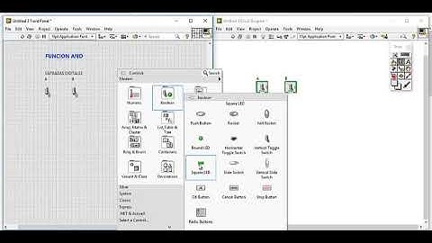 Variables booleanas en labview