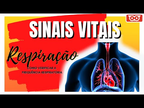 Vídeo: Como verificar a frequência respiratória (frequência respiratória): 7 etapas