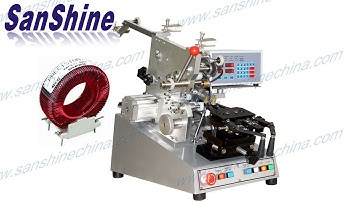 Toroid Coil Winding Machine winder Wind Two PCS Thick Wires in Parallel(SS900B6)@windingmachineworld