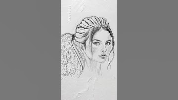 Loomis Method Portrait Face For beginners tutorial#howtodraw#shorts#drawing#art#sketch#short