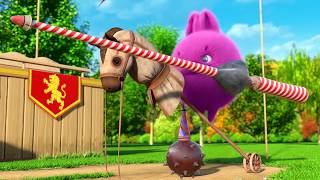 Sunny Bunnies | Big Boo the Knight | COMPILATION | Videos For Kids