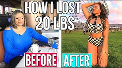 HOW I LOST 20 LBS IN TWO MONTHS!! How To Lose Weight! 