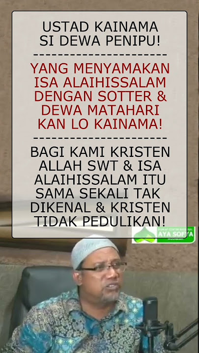 USTADZ KAINAMA