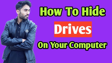 How To Hide Specified Drive in My Computer