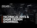 Technical art  game design reel