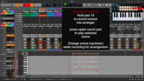 TOTAL control script for Bitwig and Novation Launchkey Mini (NEW!)