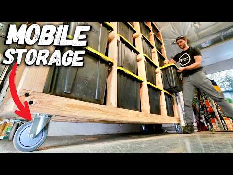 How To Build Mobile Garage Storage 