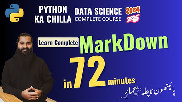 MarkDown in 72 minutes crash course | #python_ka_chilla #baba_aammar