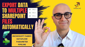Export Data to Multiple SharePoint files using Microsoft Fabric Dataflow Parameter Pipeline