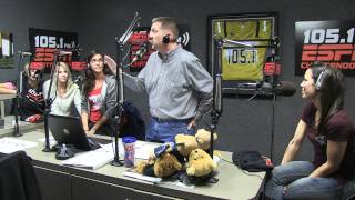 Texas Bikini Team In The Espn 105.1 Studio