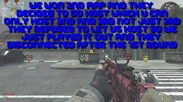 Mw3 Gamebattles Dispute #2 - Lying Scumbags