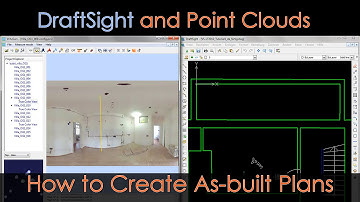 VirtuSurv: DraftSight and Point Clouds - Create As-Built Plans