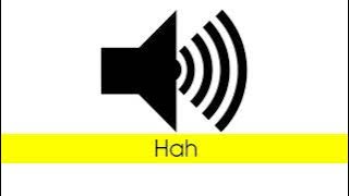 Hah - sound effect