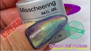 RAINBOW CATEYE Gel Polish By Miss Cheering - CheapO Nail Products Series