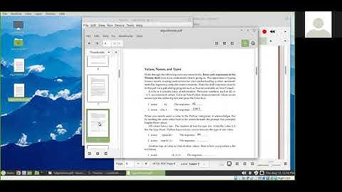 Using Xournal with Thonny