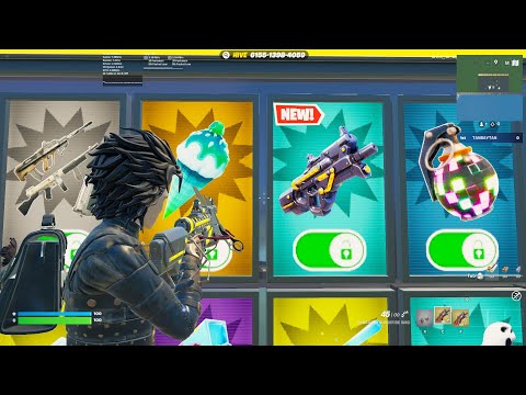 OVERDRIVE SMG IN 1V1 WITH EVERY GUN