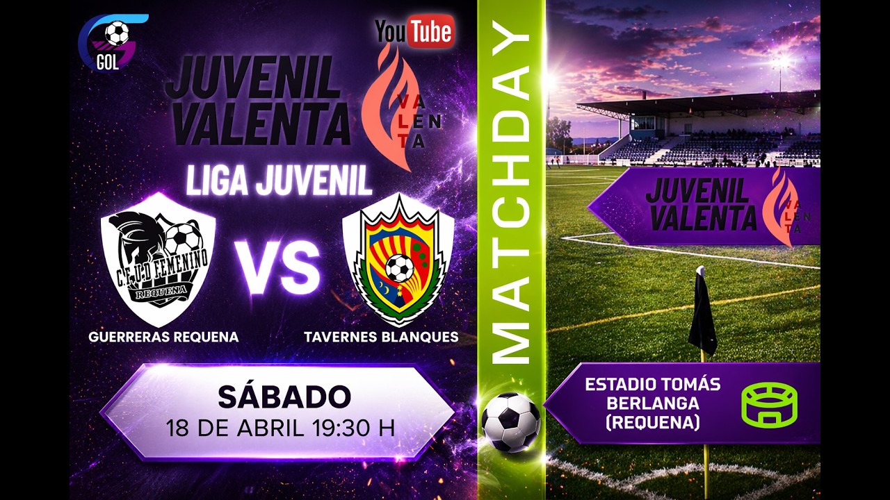 FUTFEM JUVENIL | Guerreras Requena VS Tavernes Blanques