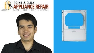 WE49X22295 - Replacing Your GE Dryer's Front Door Panel AP5953774 PS10059171